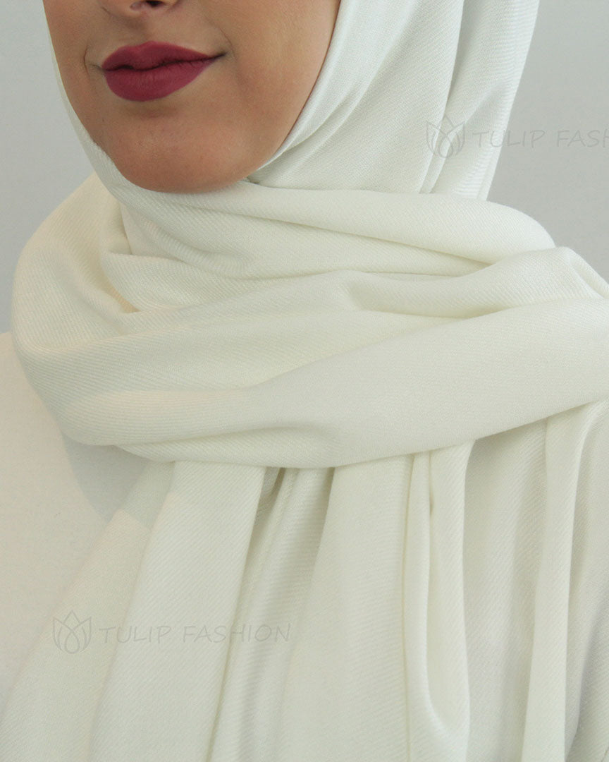 Hijab - Luxury Pashmina - Off-White