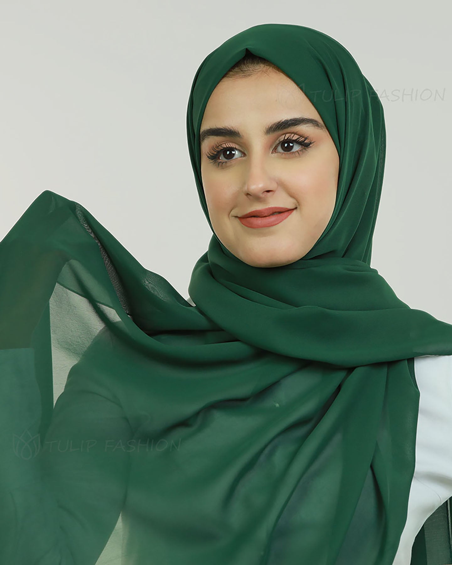 Hijab - Chiffon - Green