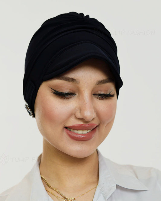 Turban - Bella Lycra - Black