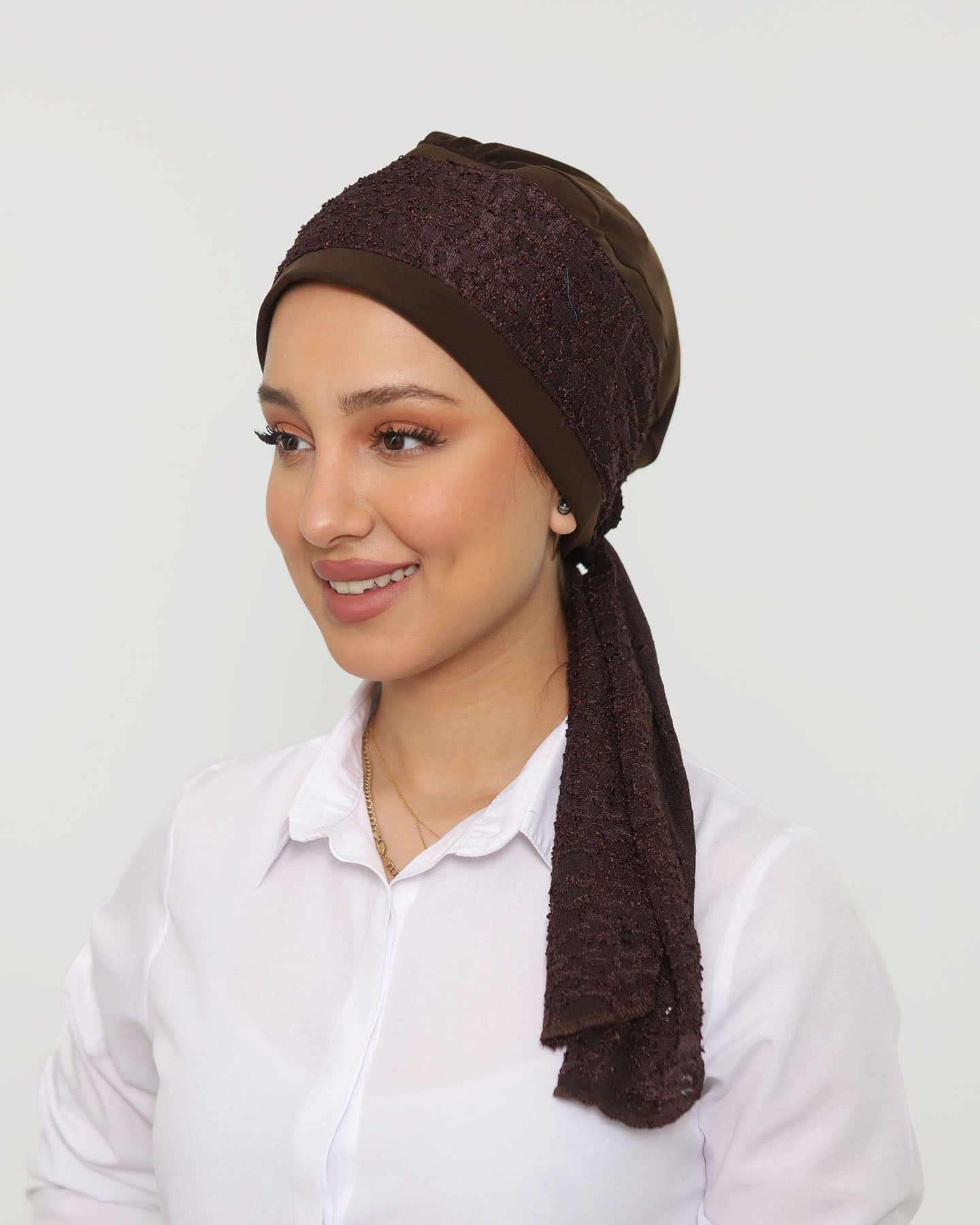 Turban - Lydia - Dark Brown