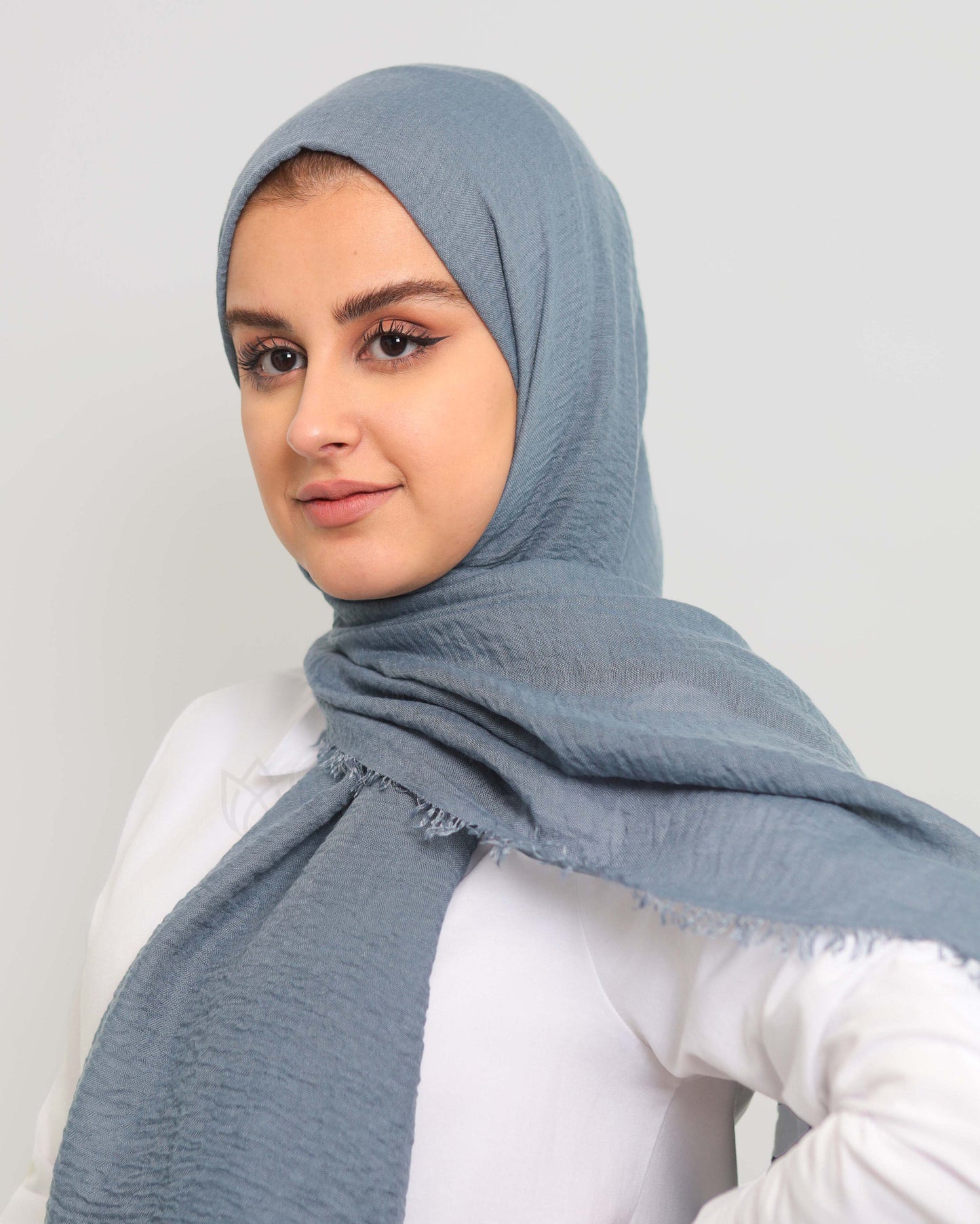 Hijab - Crinkle cotton - Royal Blue