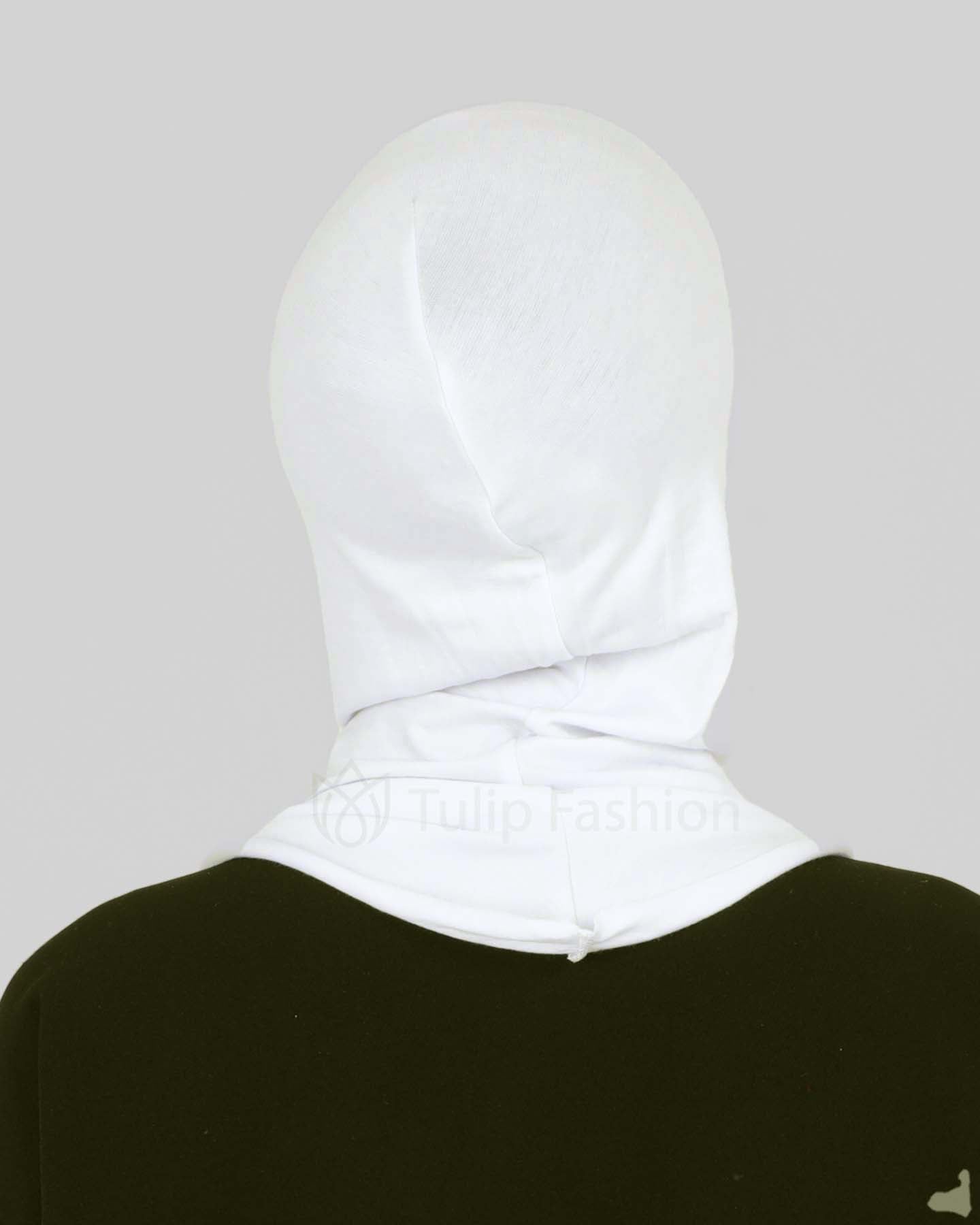 Hijab - Stretch Jersey One Piece - Off-White