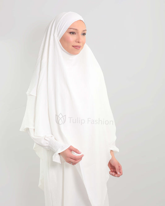 Maryam Khimar - White