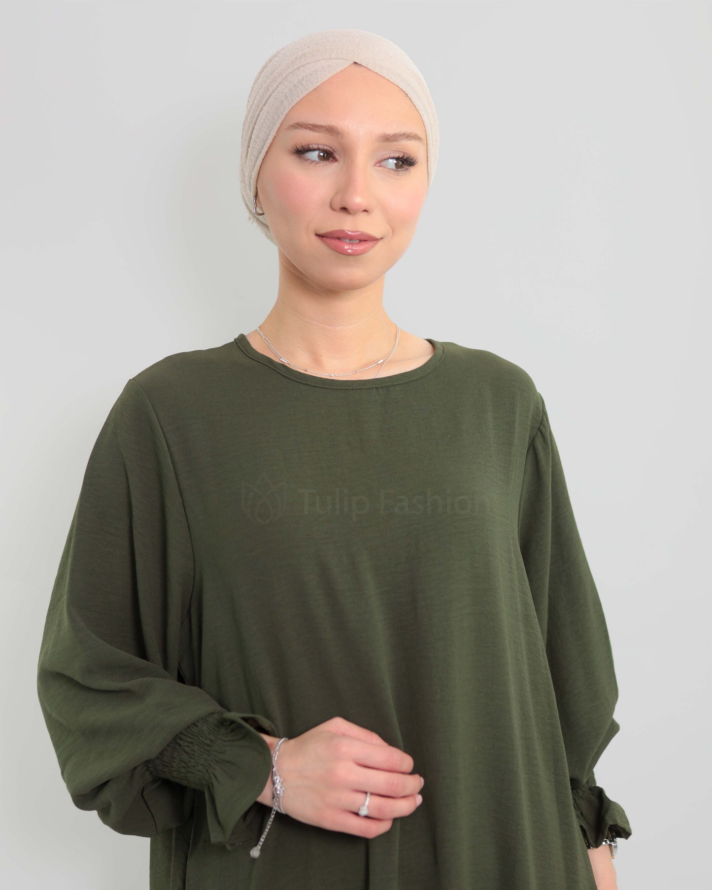 Maryam Abaya - Olive Green