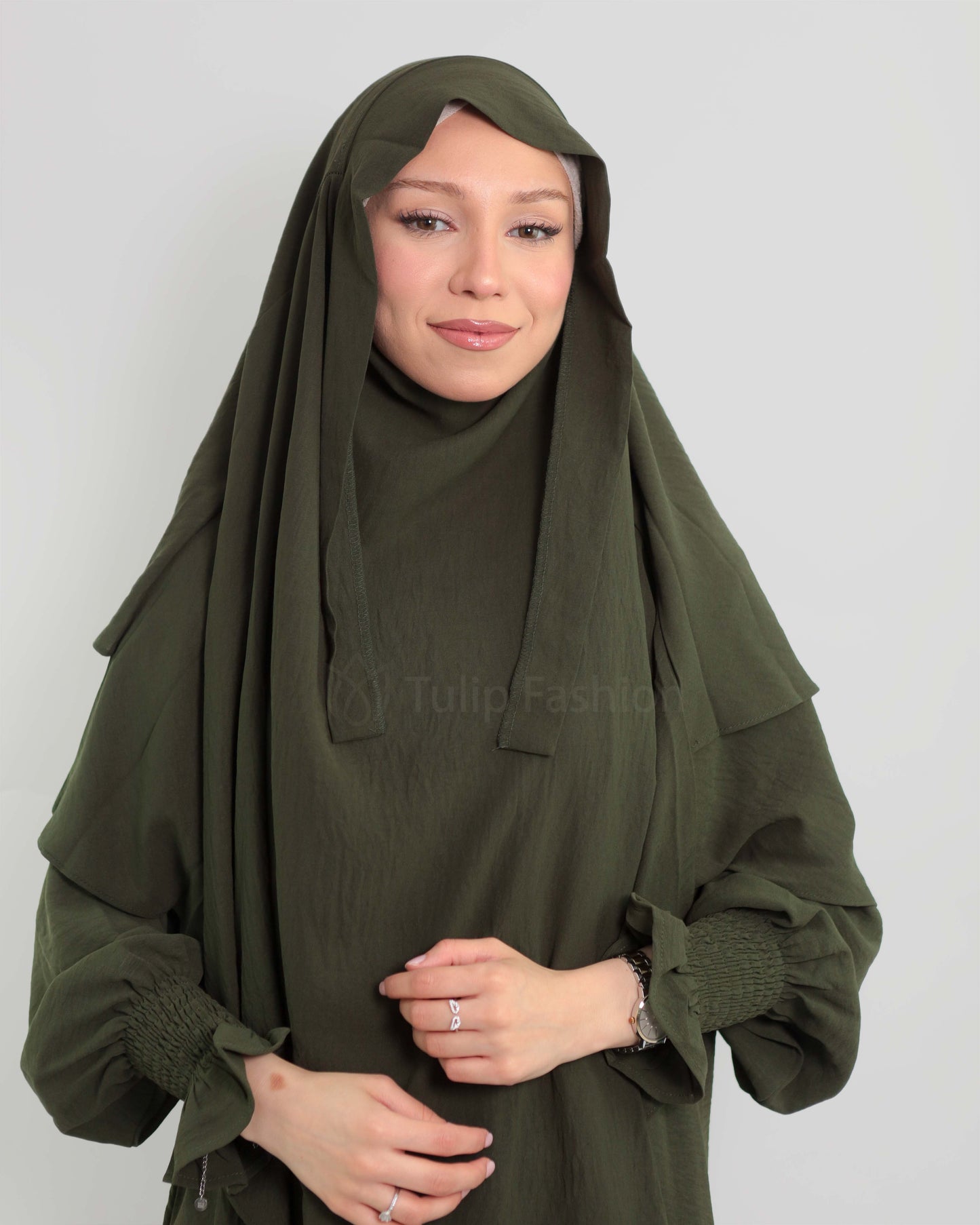 Maryam Khimar - Olive Green