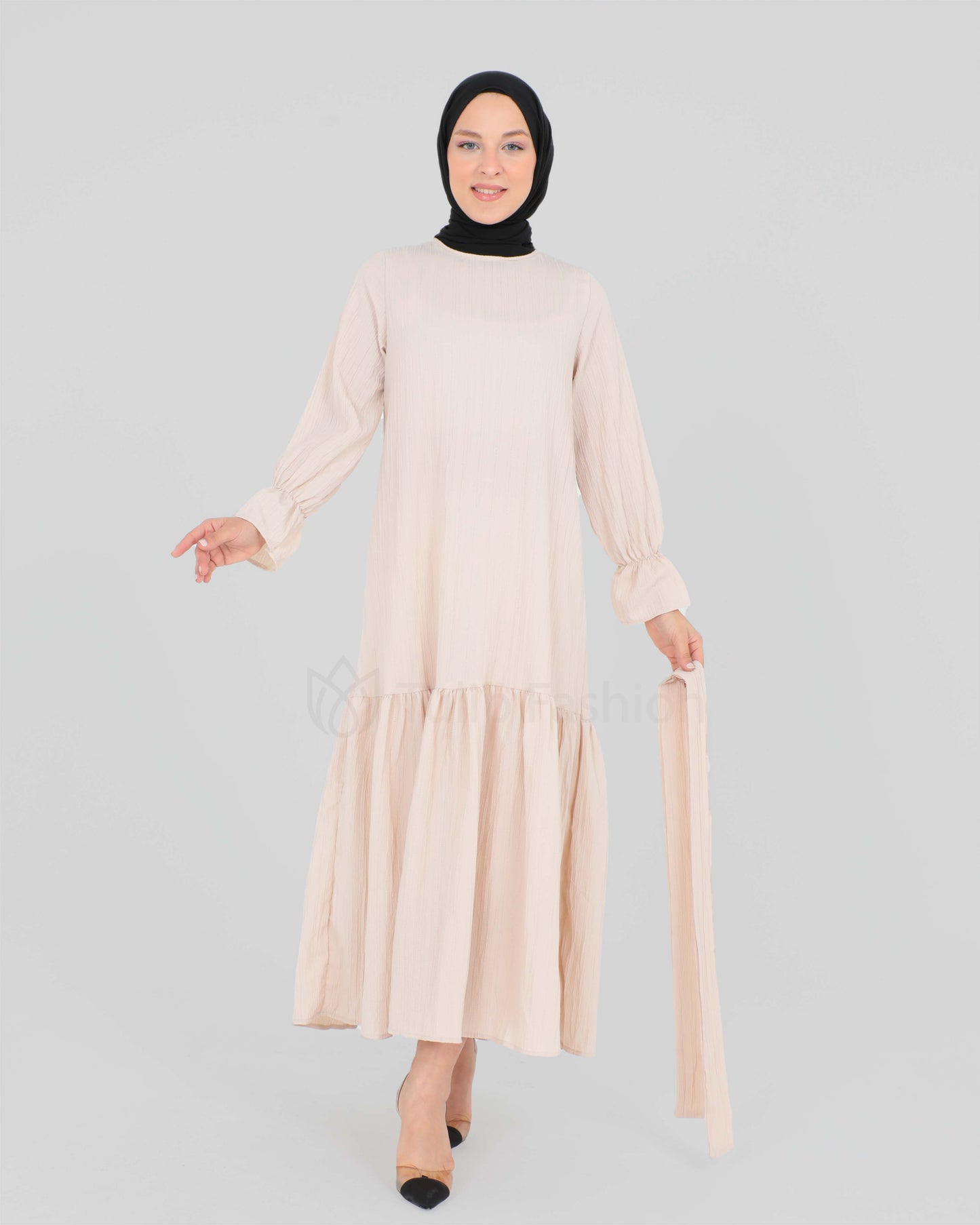 Day Dress - Beige