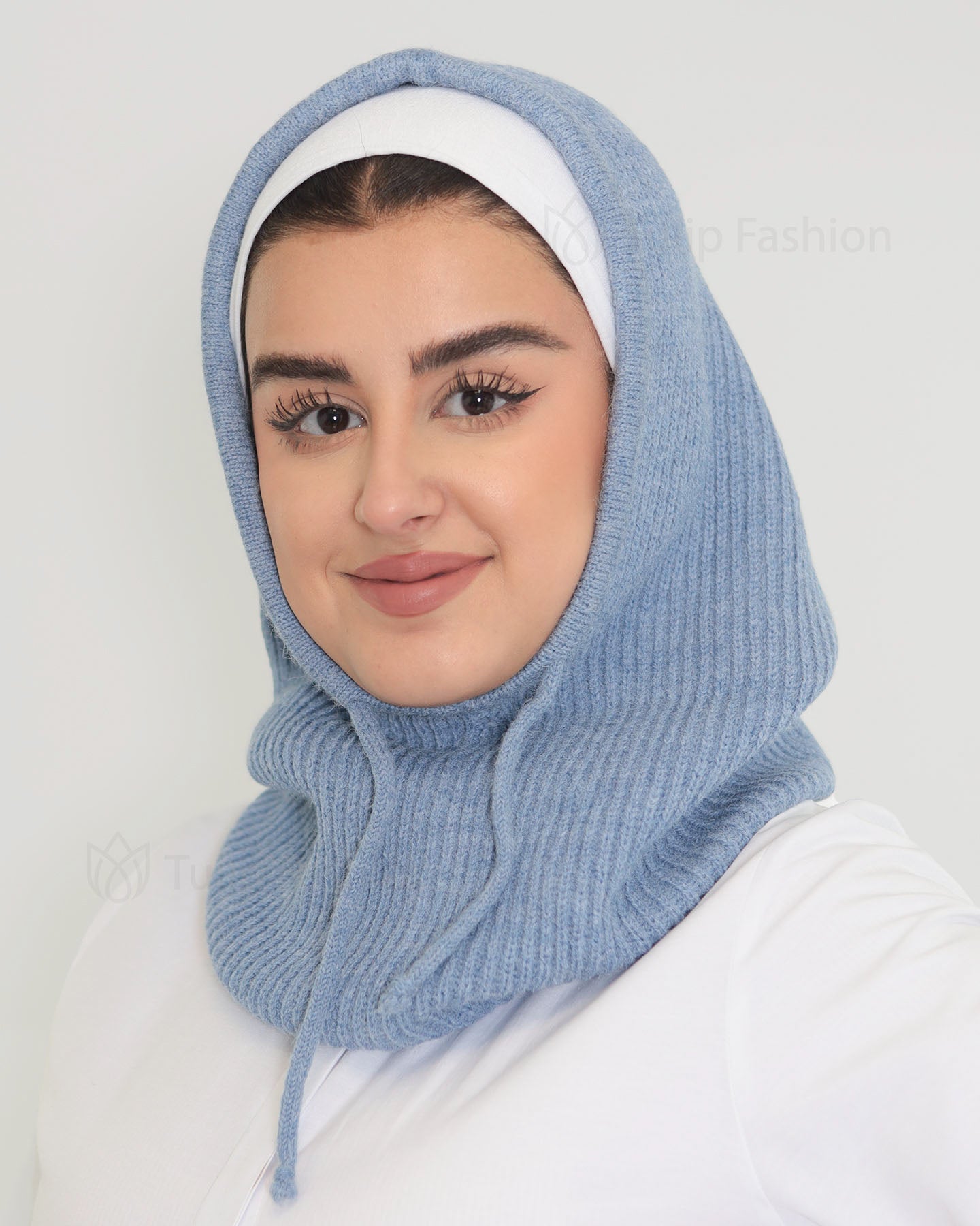 Al Amira Hat with tie - Royal Blue