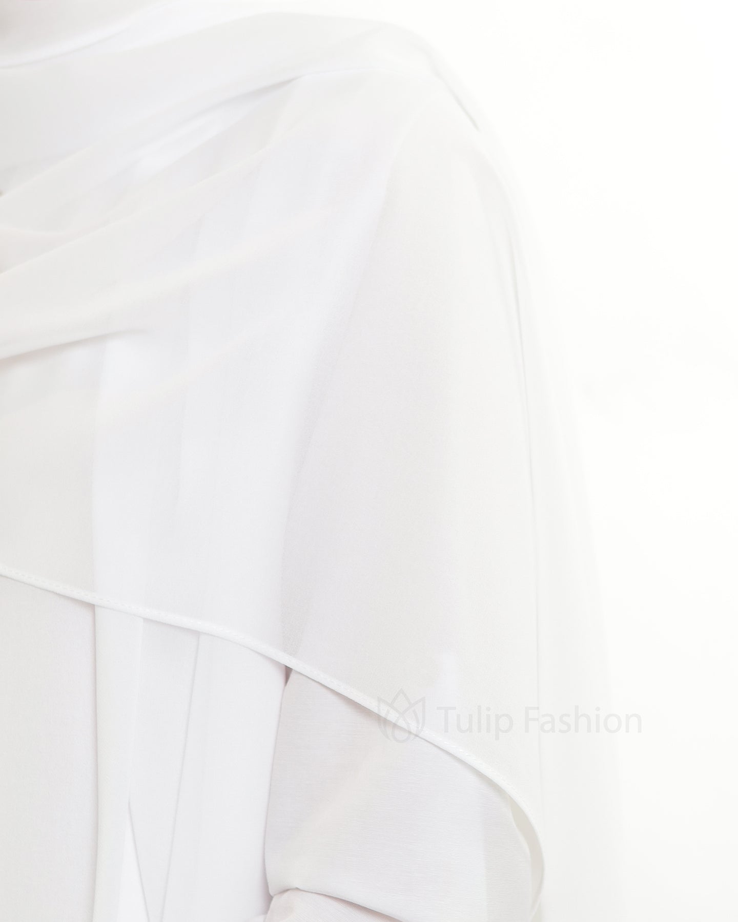 Hijab - The Daily Chiffon - White
