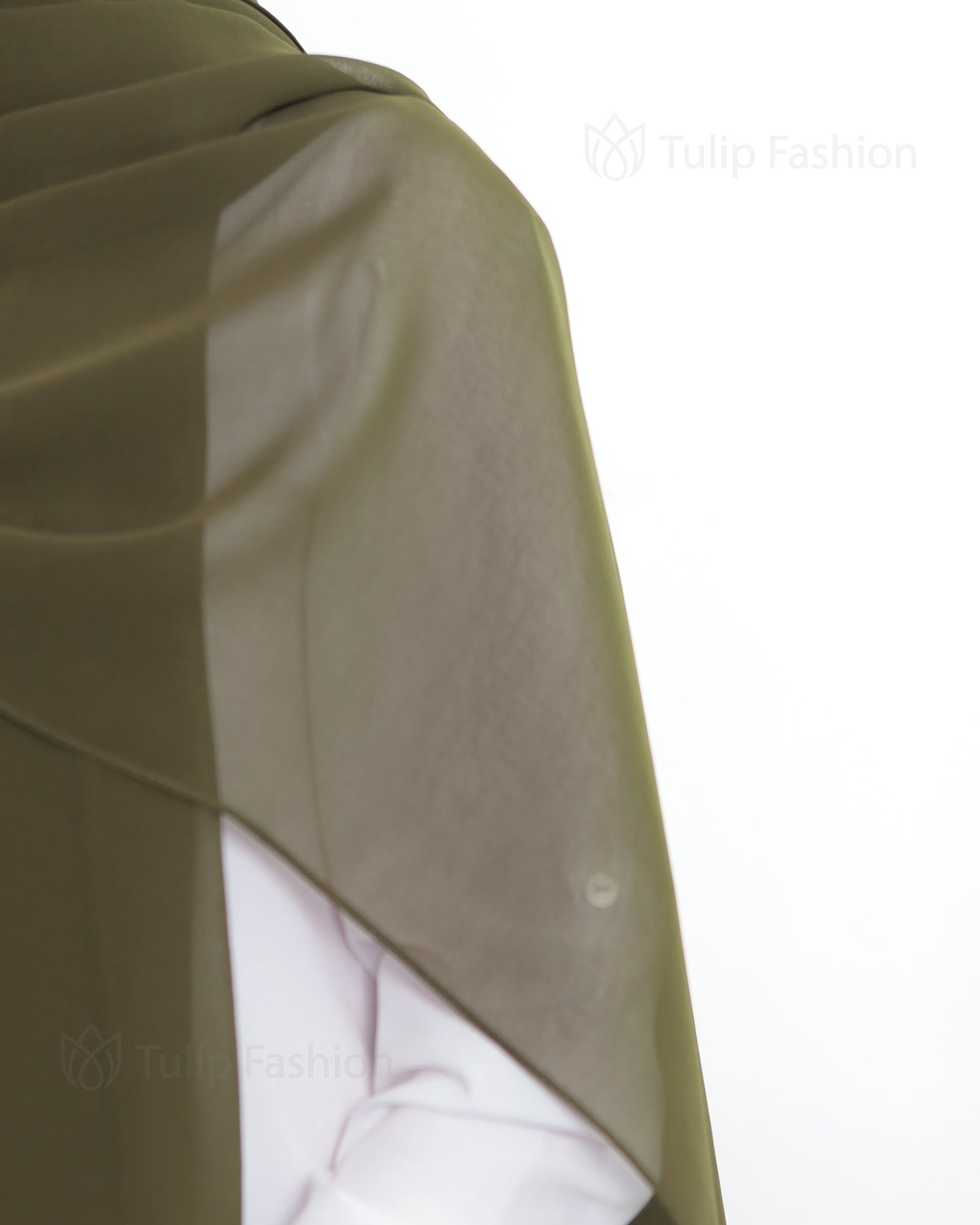 Hijab - The Daily Chiffon - Khaki Green