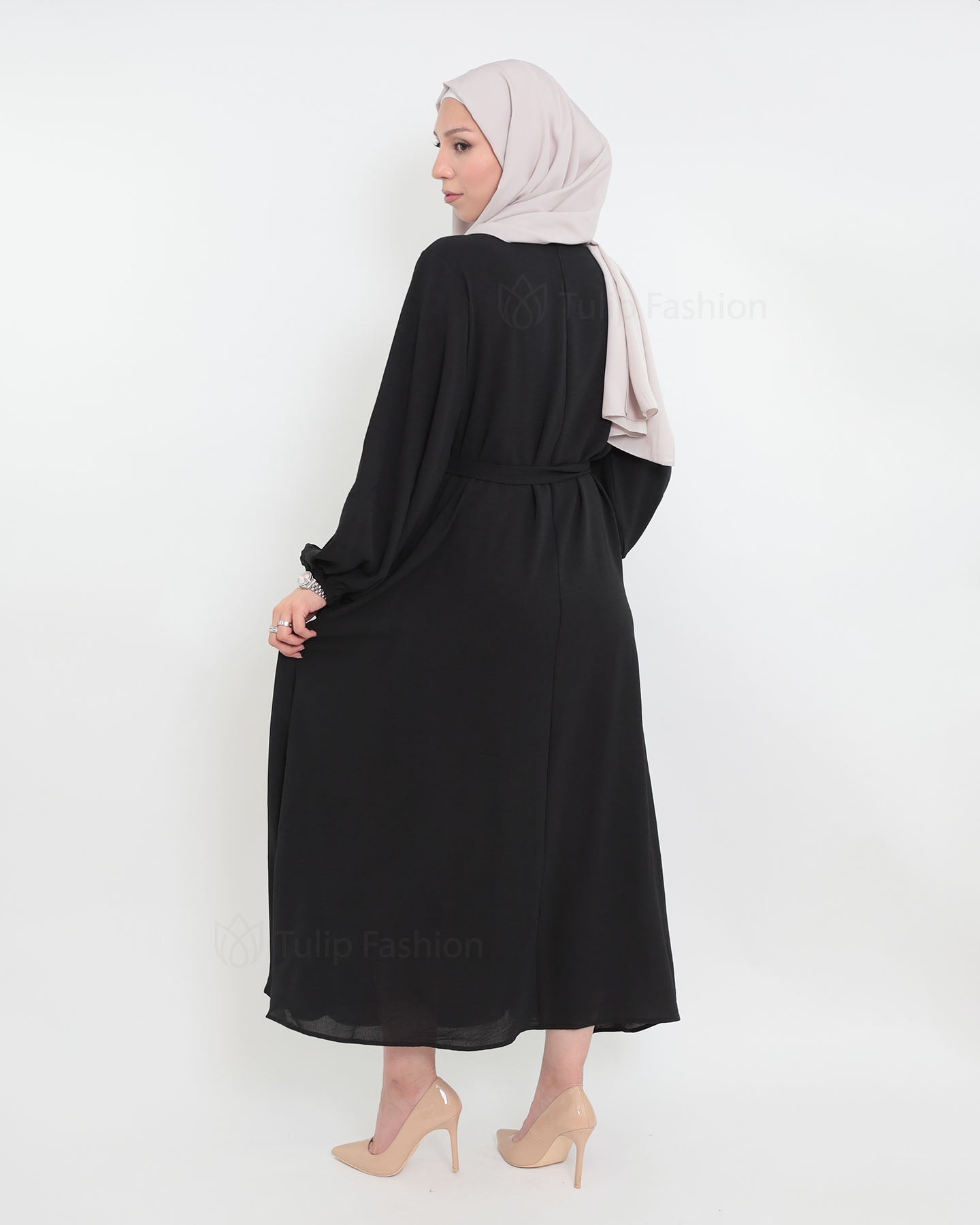 Rihab Abaya - Black