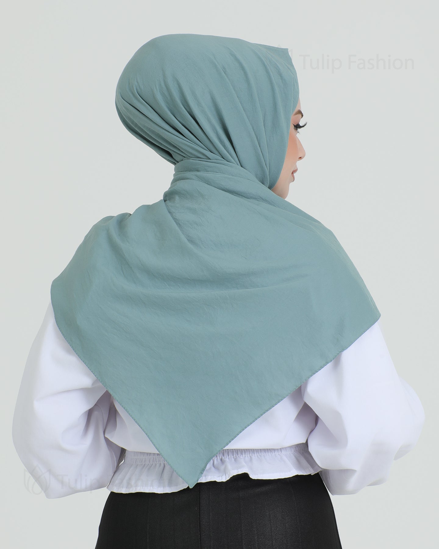 Hijab - Woven - Pistachio green