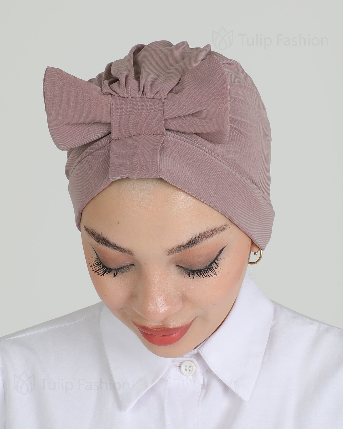Turban - Selin - Old Mauve