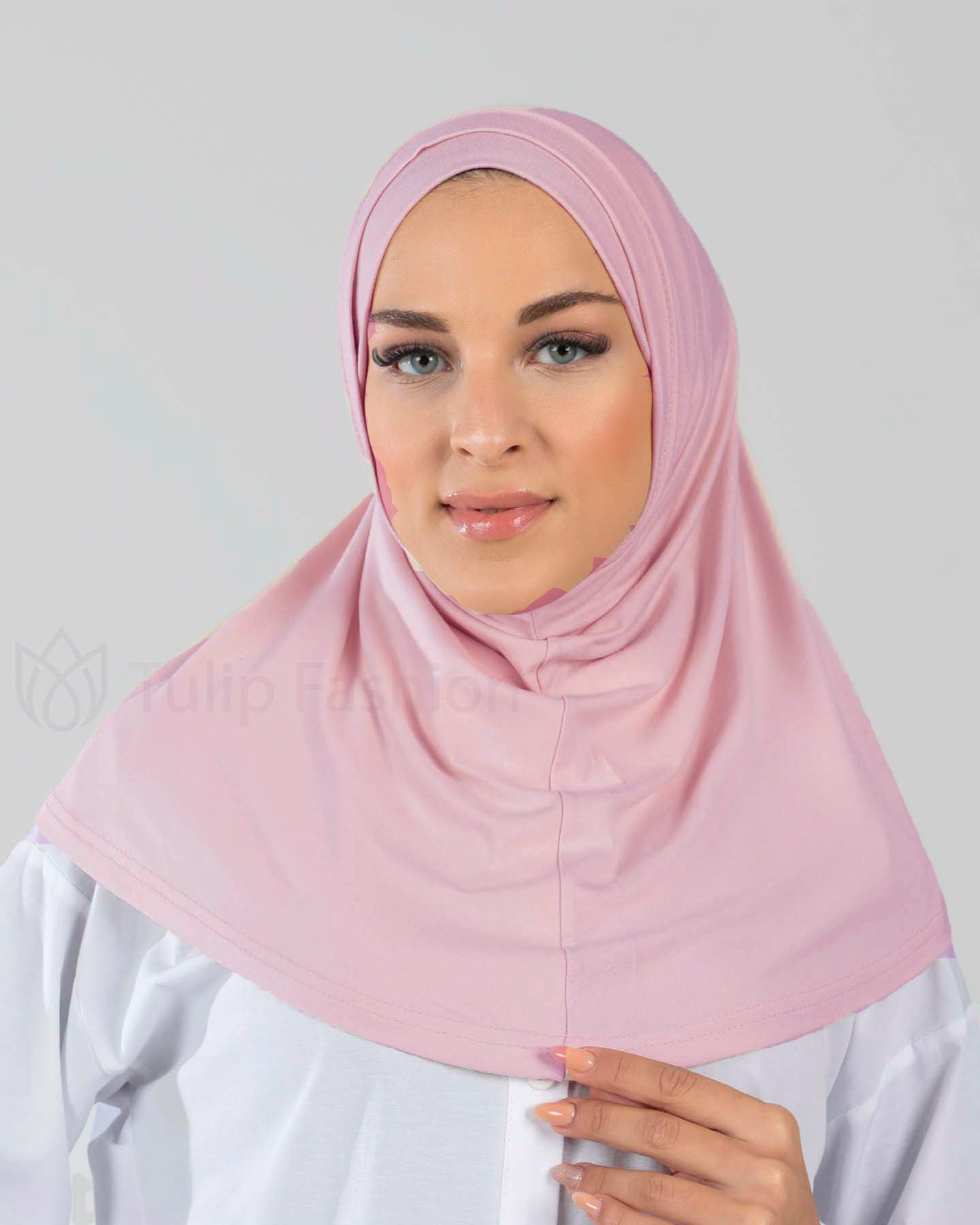 Hijab Al Amira Viscose - Light Pink
