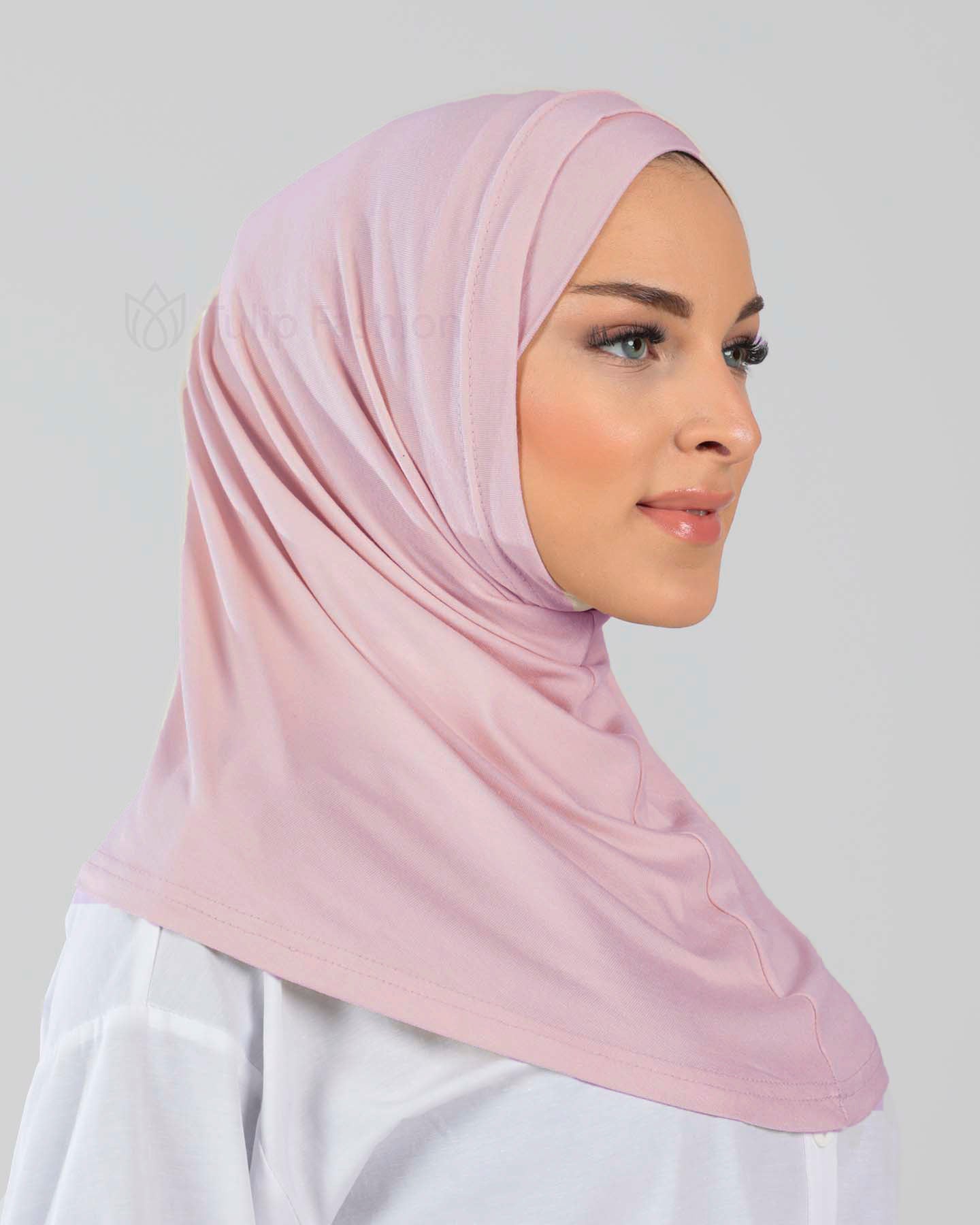 Hijab Al Amira Viscose - Light Pink