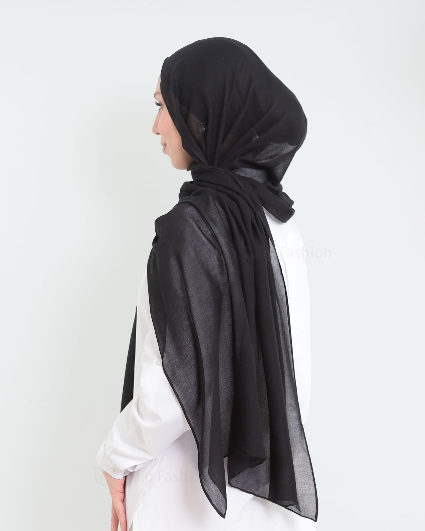 Hijab - Thin Modal - Black
