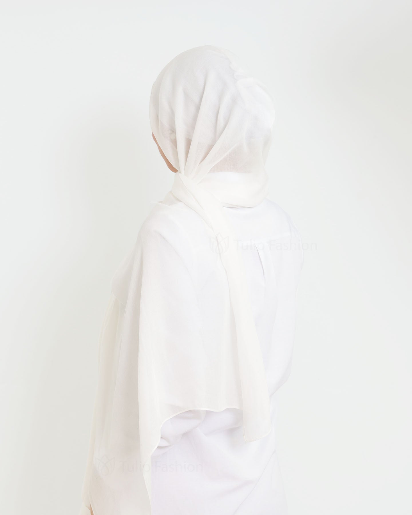 Hijab - Thin Modal - White