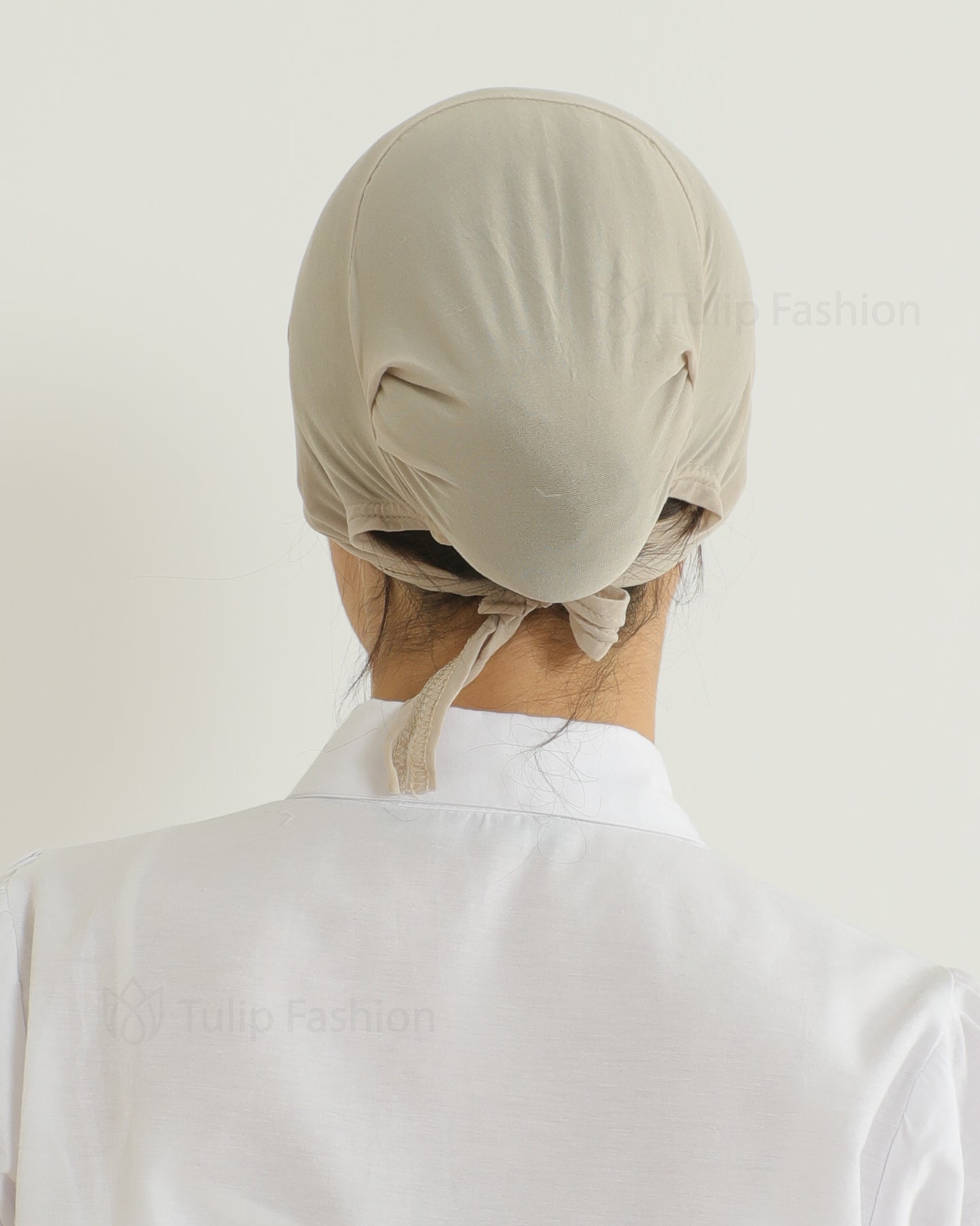 Underscarf - Mesh Breathable Tie-back - Beige