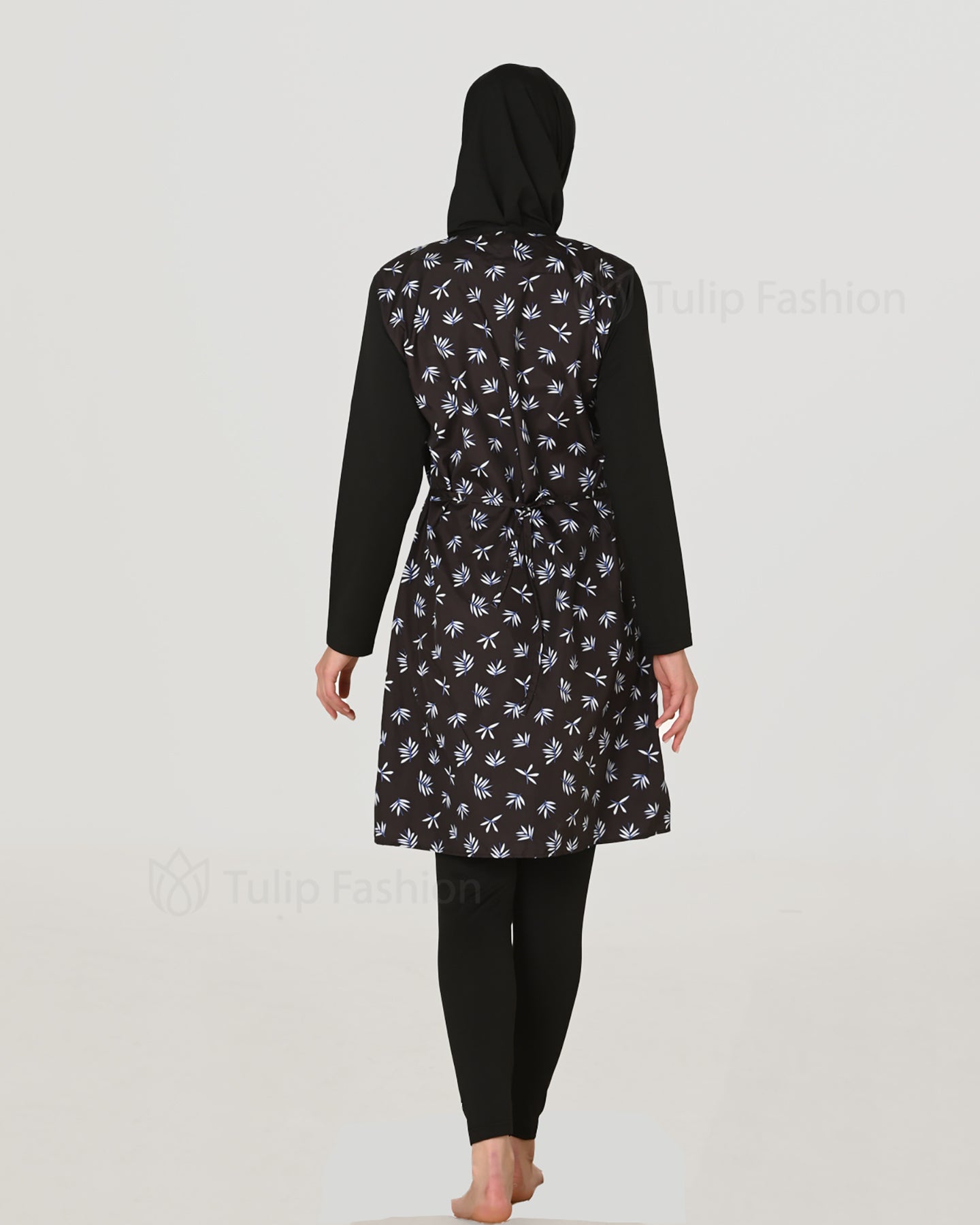 Muslim Swimsuit with Hijab - Black