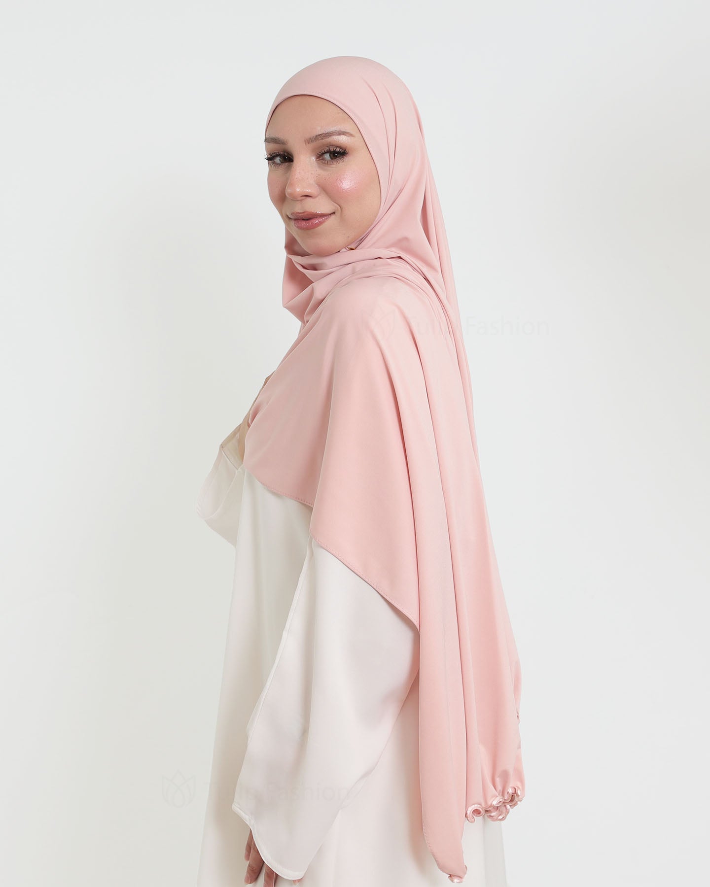 Hijab - Lycra - Light pink