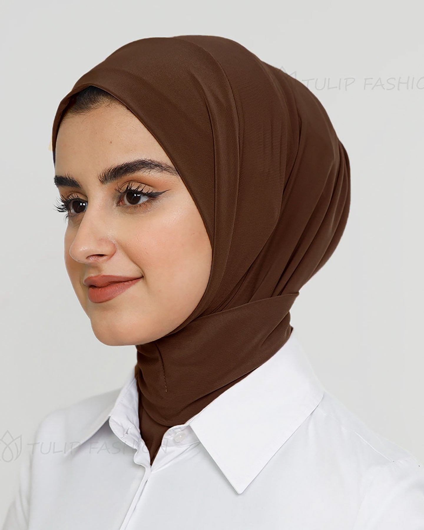 Al Amira Instant Hijab - Brown