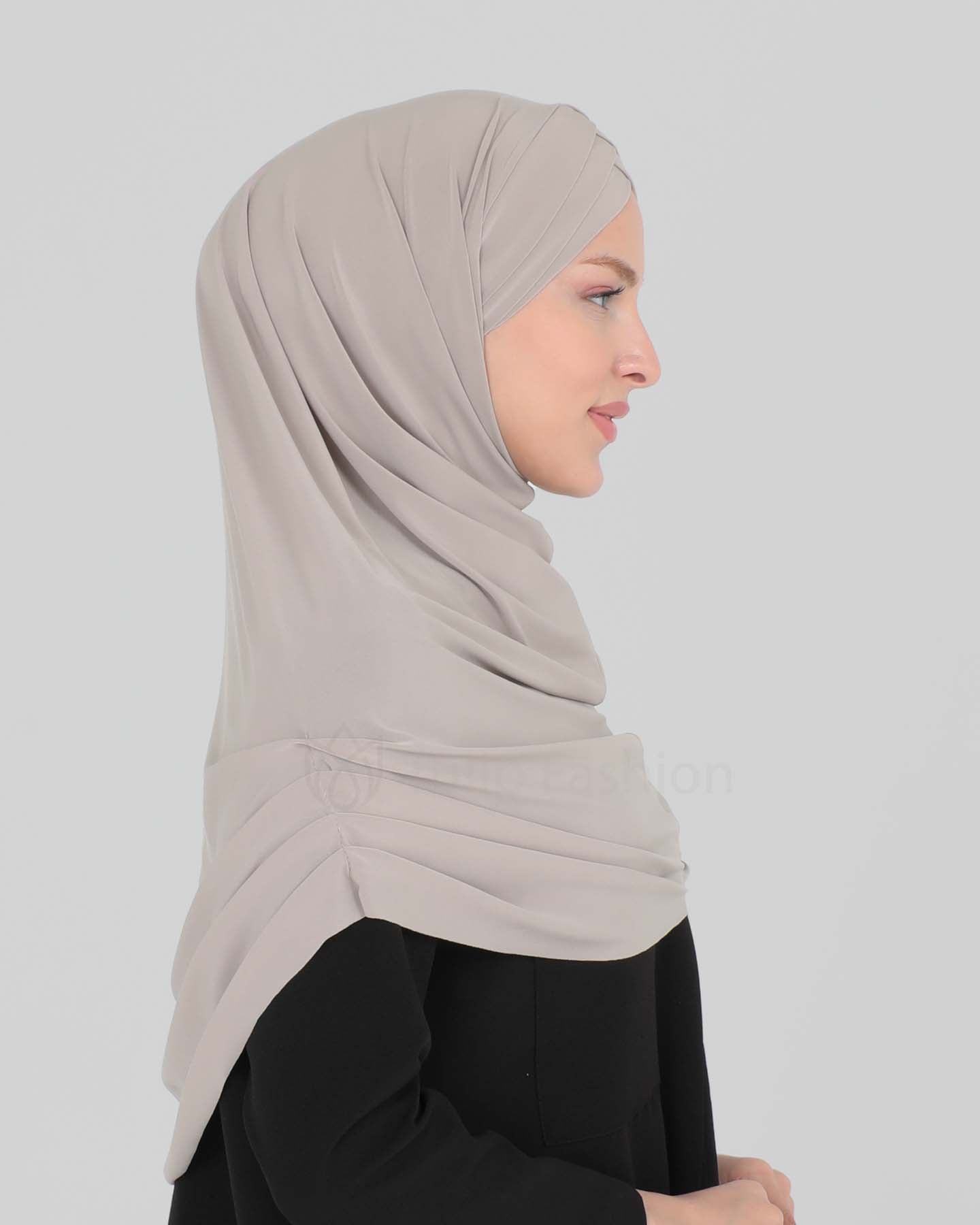 Hijab - Al Amira cross with cap - Taupe