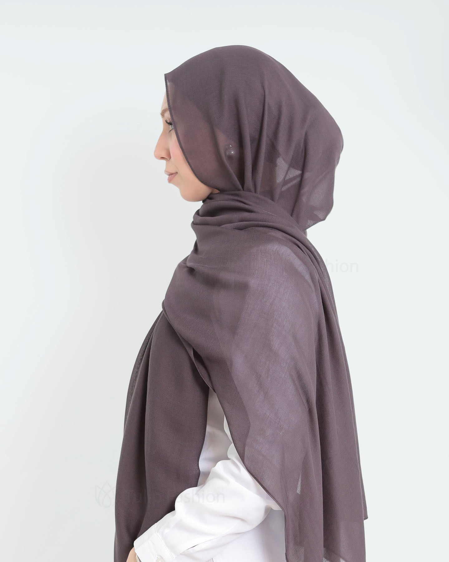 Hijab - Thin Modal - Dark Brown