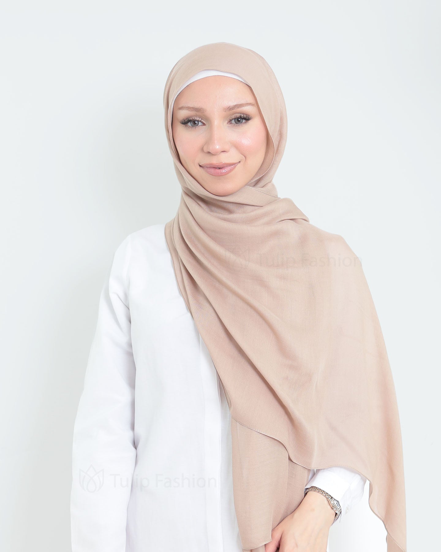 Hijab - Thin Modal - Hazel Brown