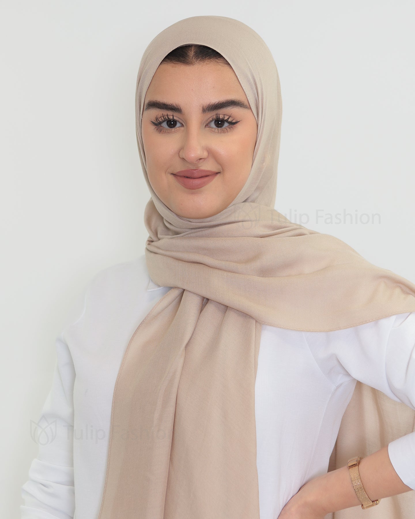 Hijab - Modal - Nude Beige