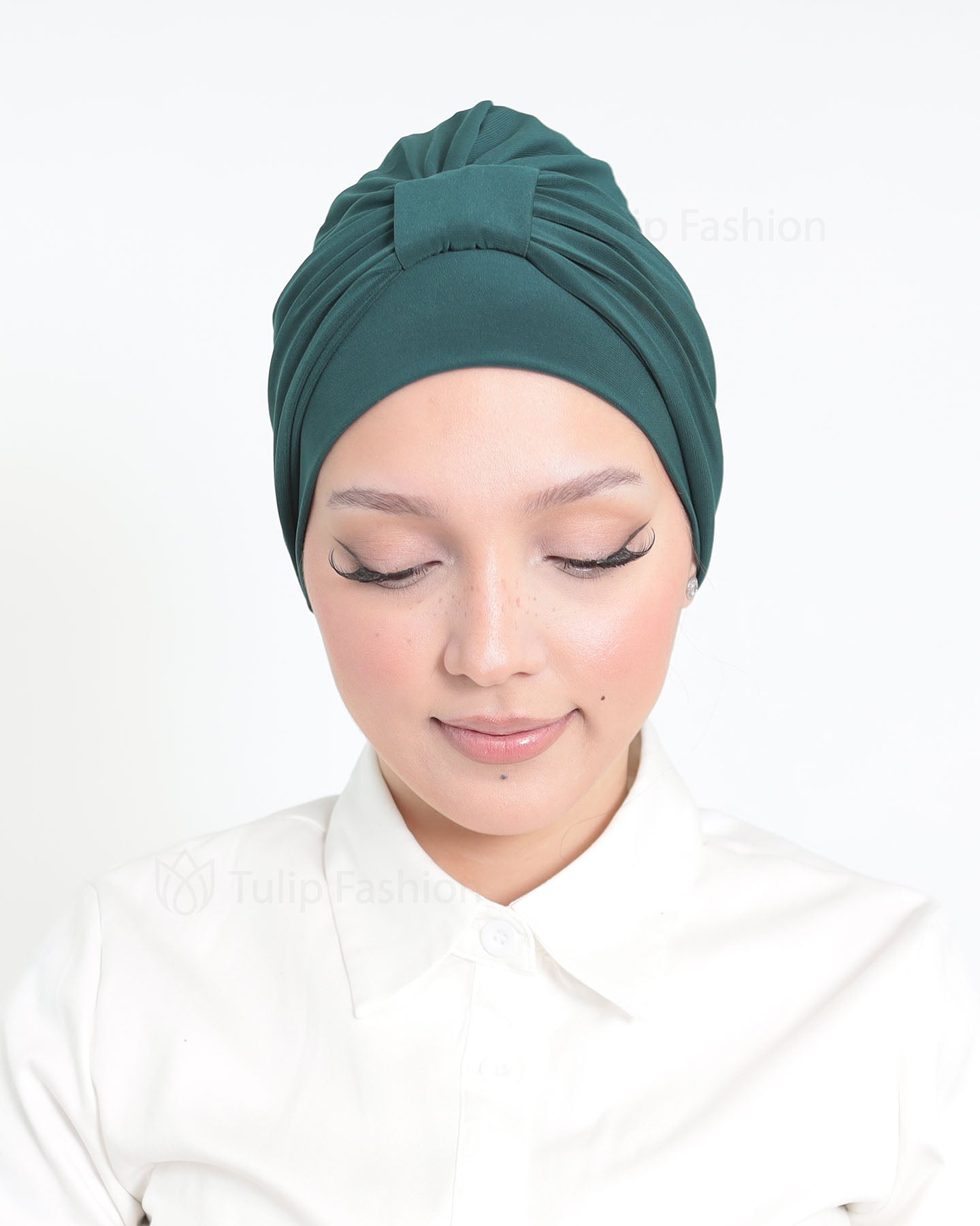 Turban - Lavender - Green