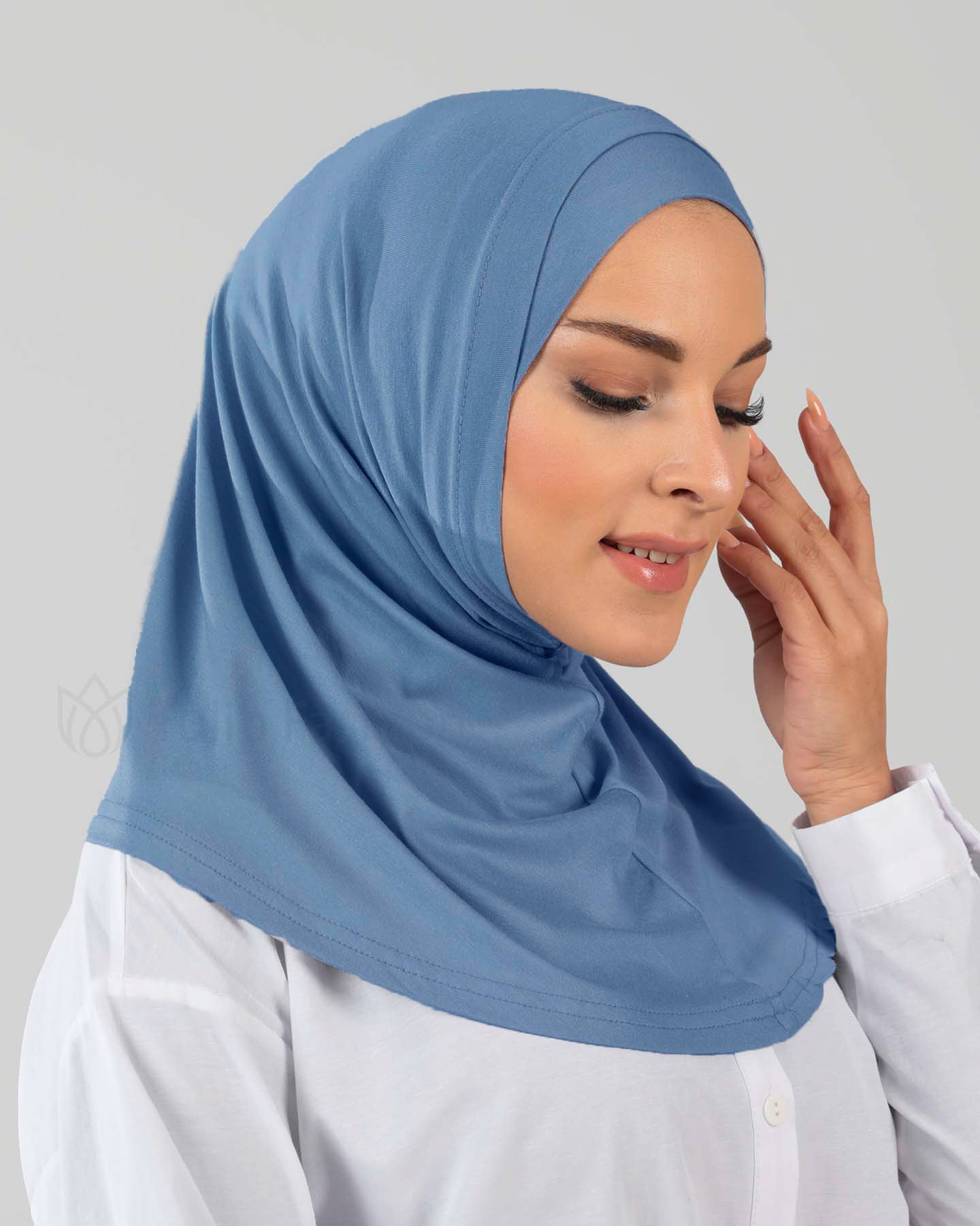 Hijab Al Amira Viscose - Blue
