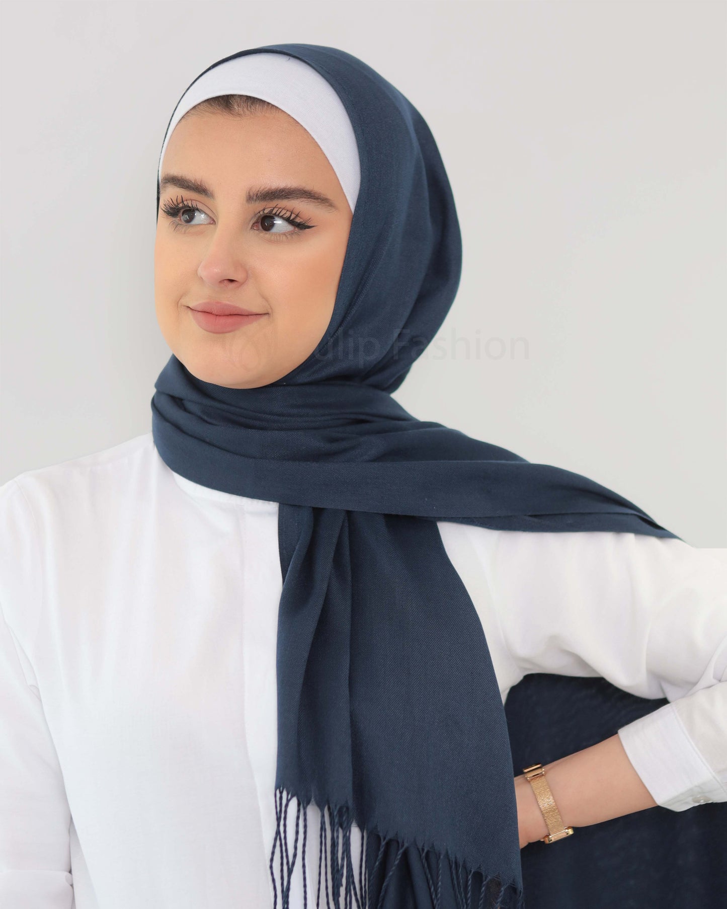 Hijab - Pashmina - Midnight Blue