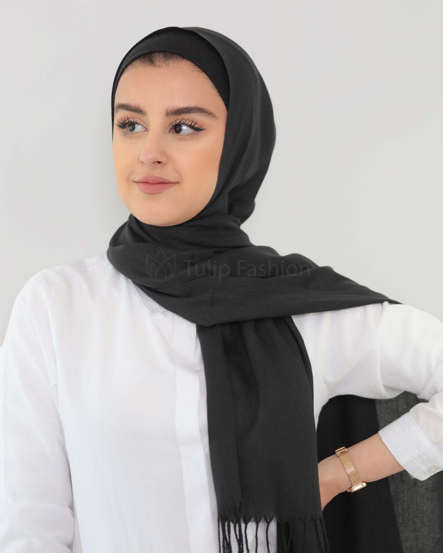 Hijab - Pashmina - Black