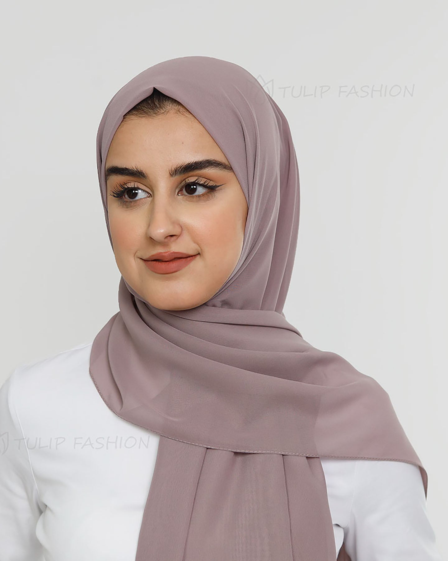Hijab - Chiffon - Mauve