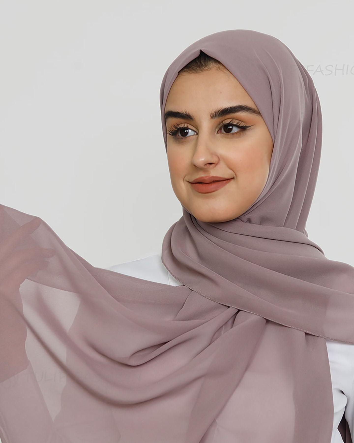 Hijab - Chiffon - Mauve