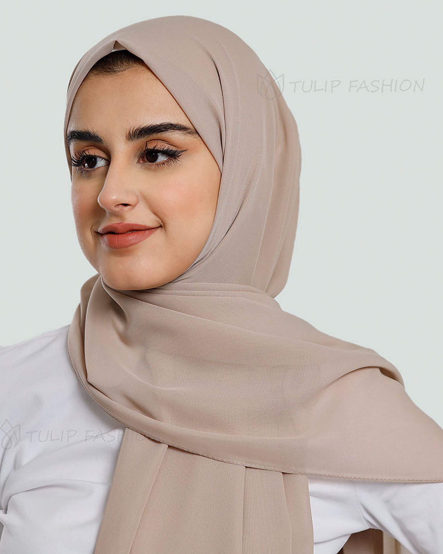 Hijab - Chiffon - Taupe