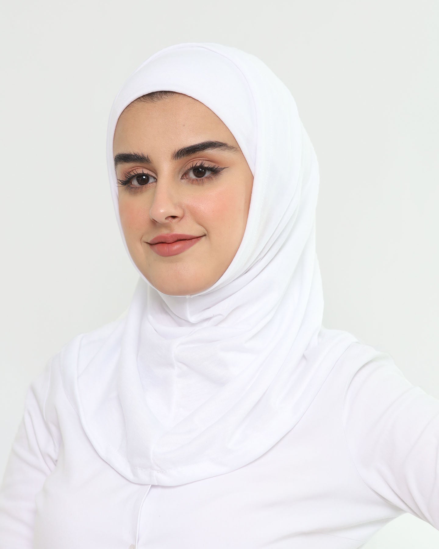 Hijab Al Amira - White