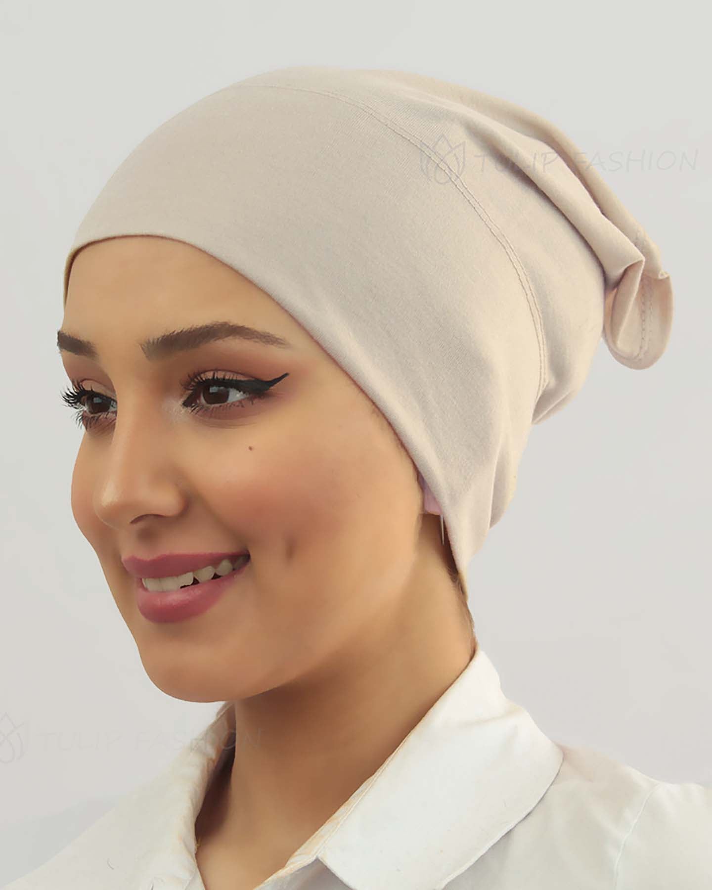 Cap - Jersey - Light Beige