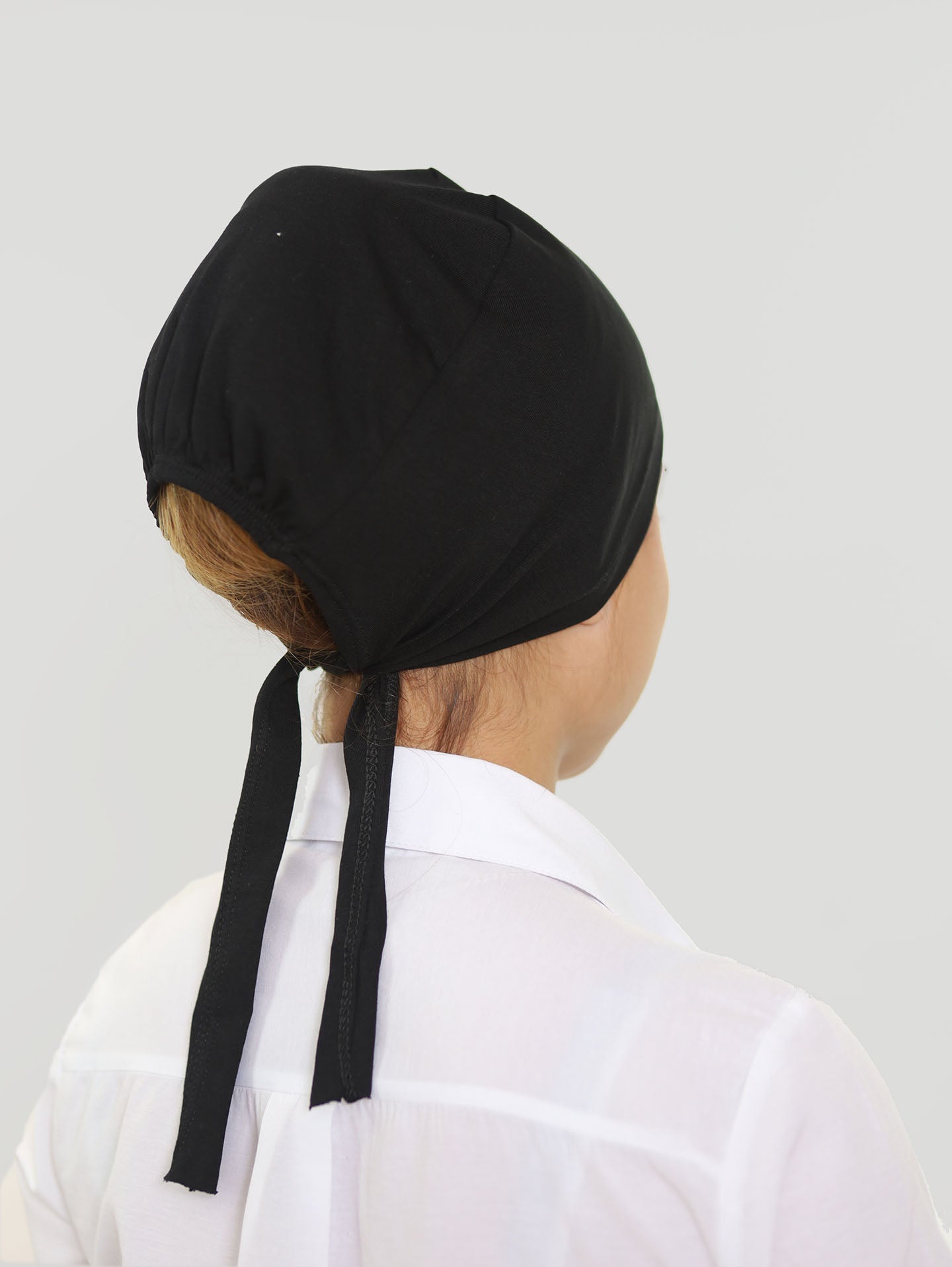 Cap - Tie-back - Black