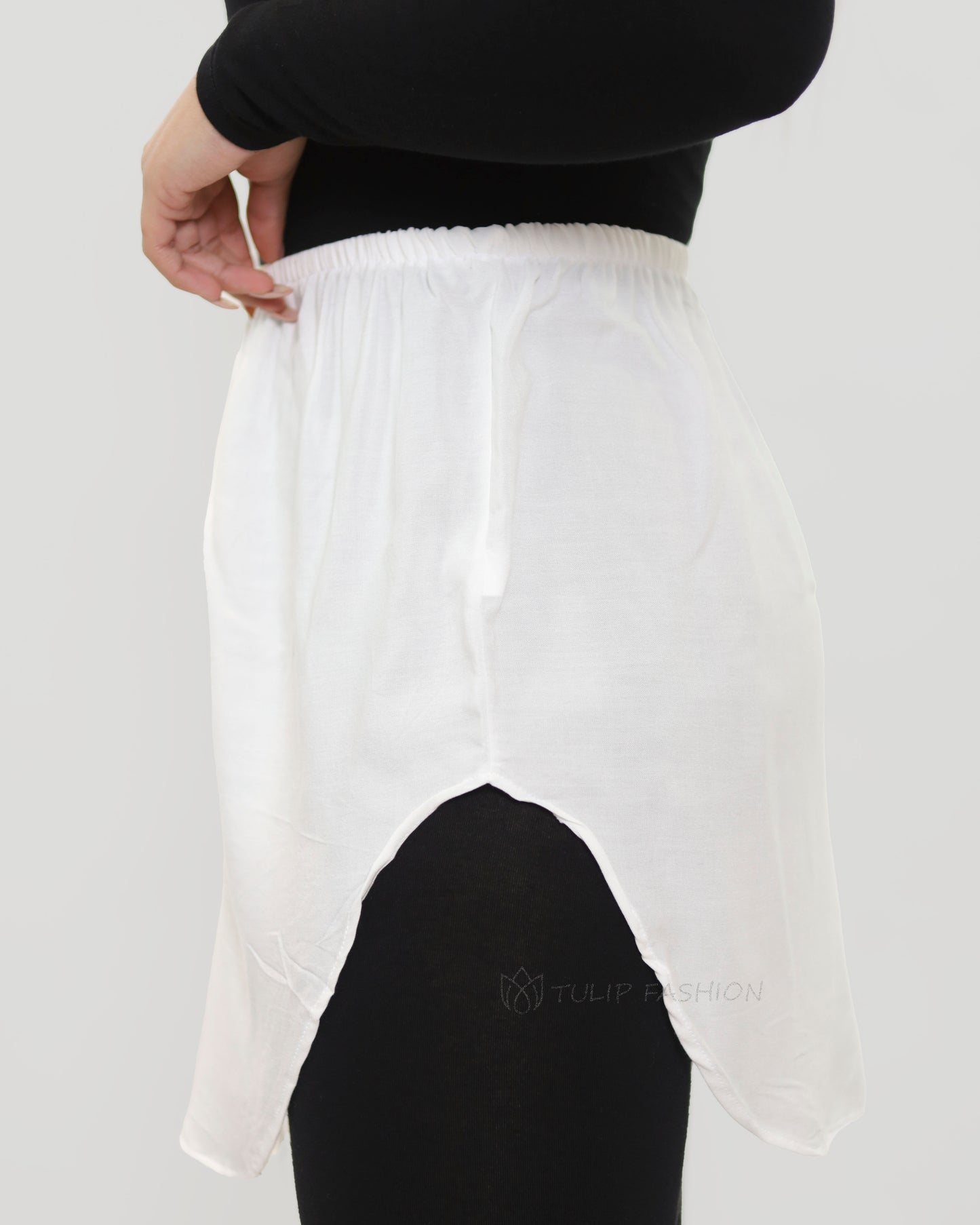 Rana Viscose Skirt - White