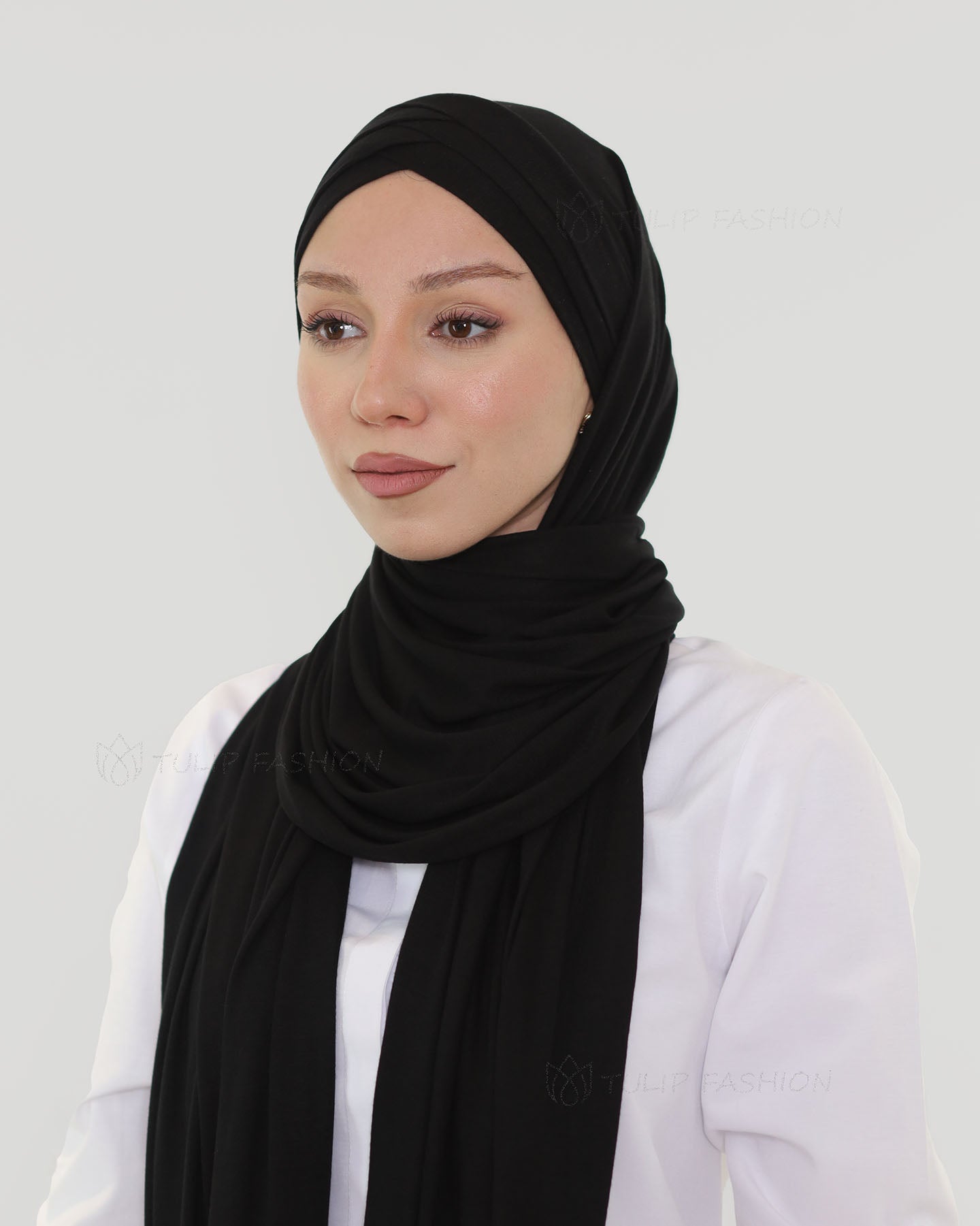 Hijab - Instant Jersey Cross - Black