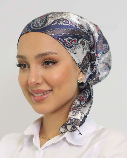 Turban - Gestina - Navy Blue
