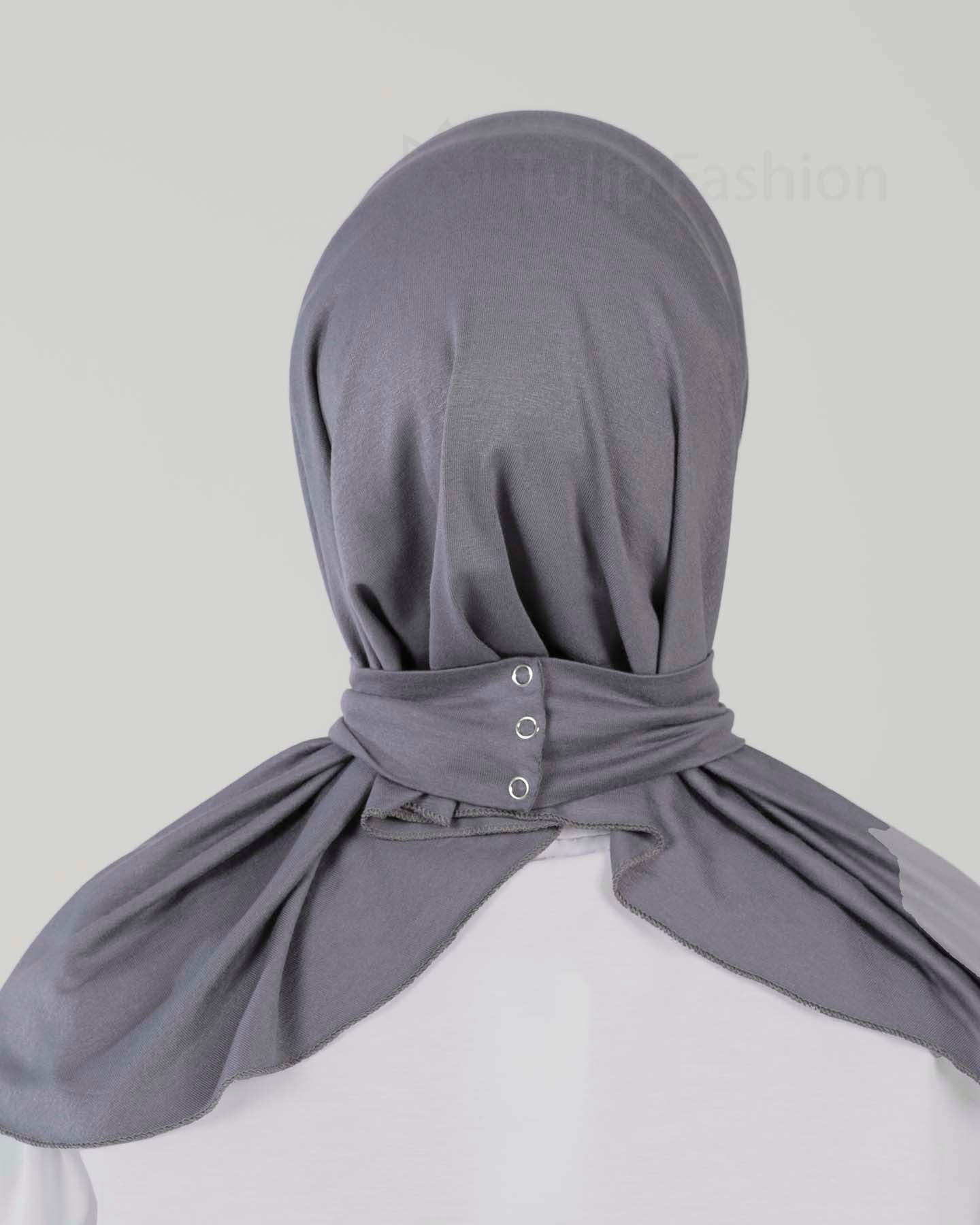 Hijab - Al Amira Instant Jersey - Gray