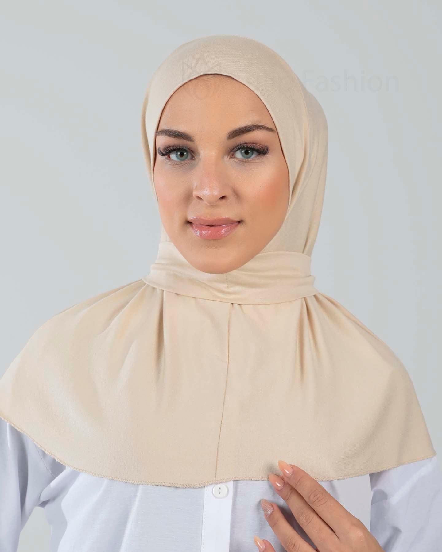 Hijab - Al Amira Instant Jersey - Light Beige
