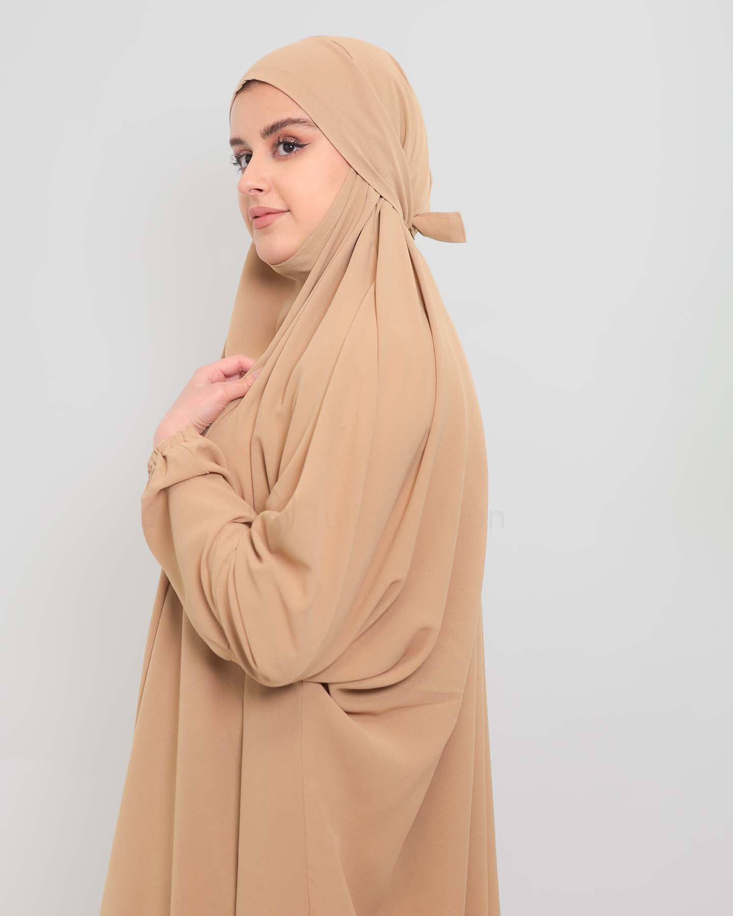 Jilbab Abaya - Beige