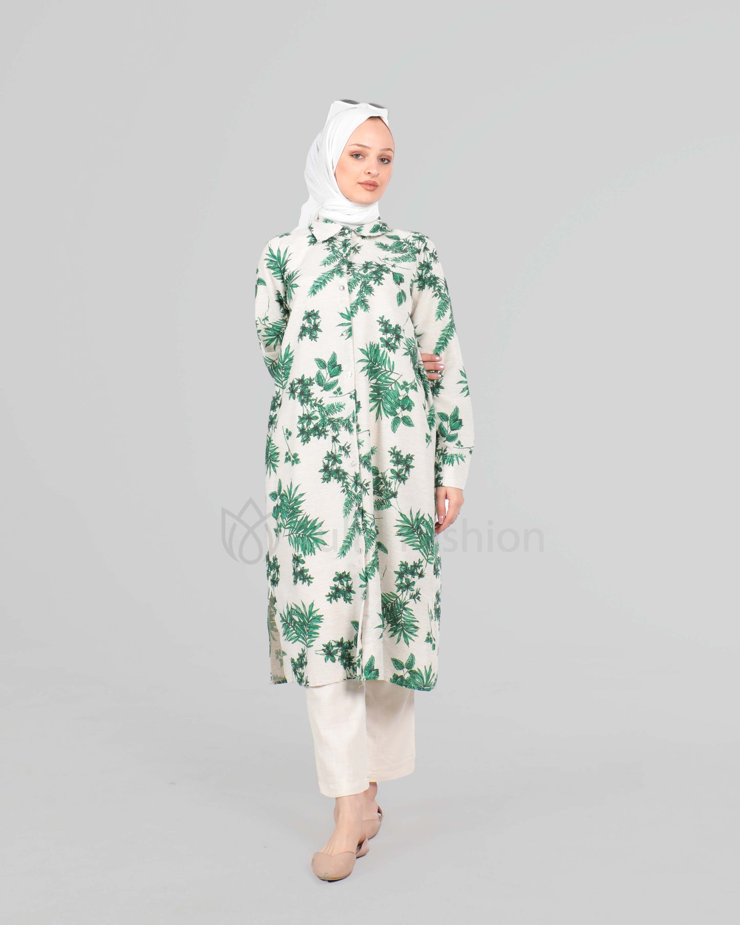 Long-sleeved shirt - Green