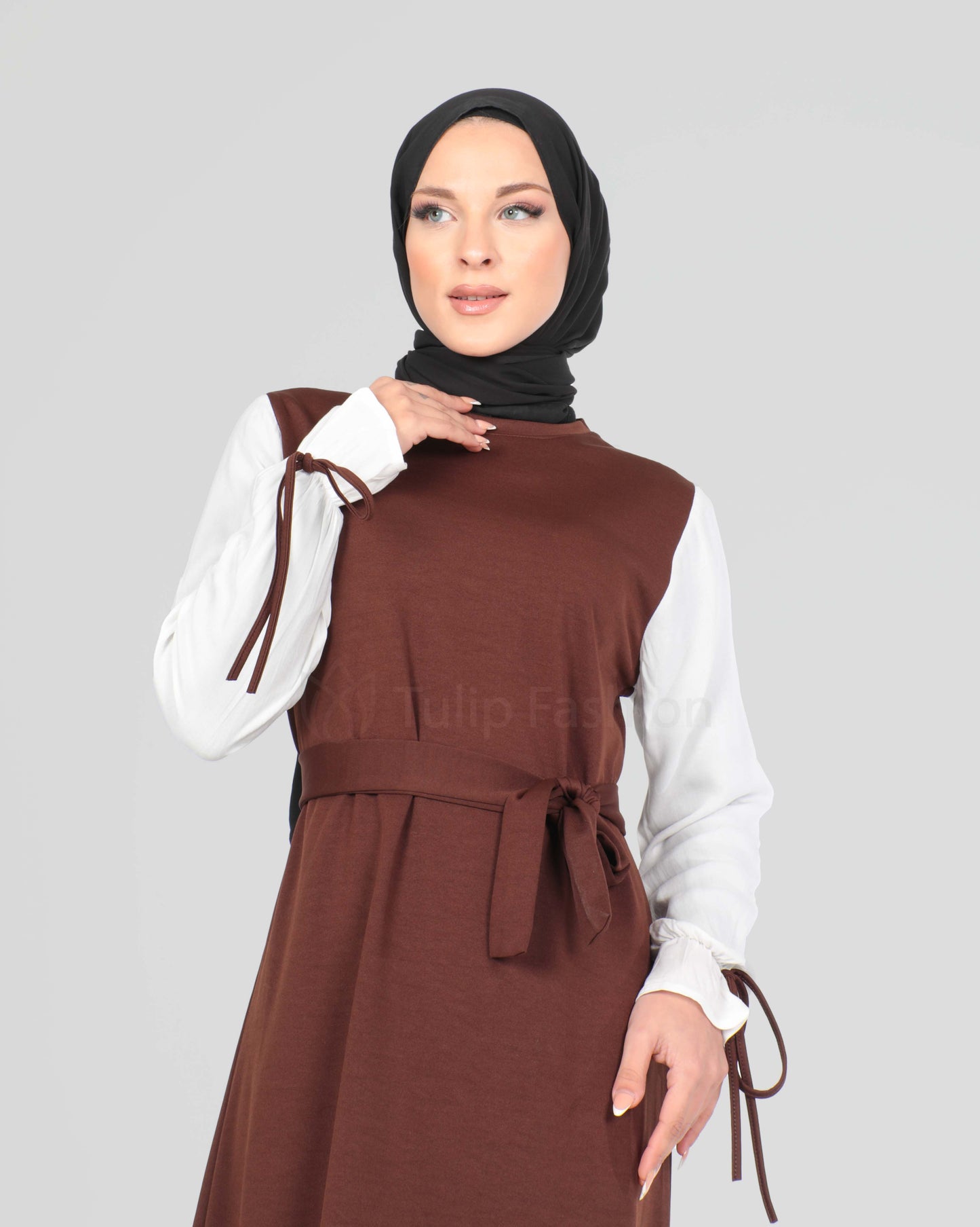 Day Dress - Brown