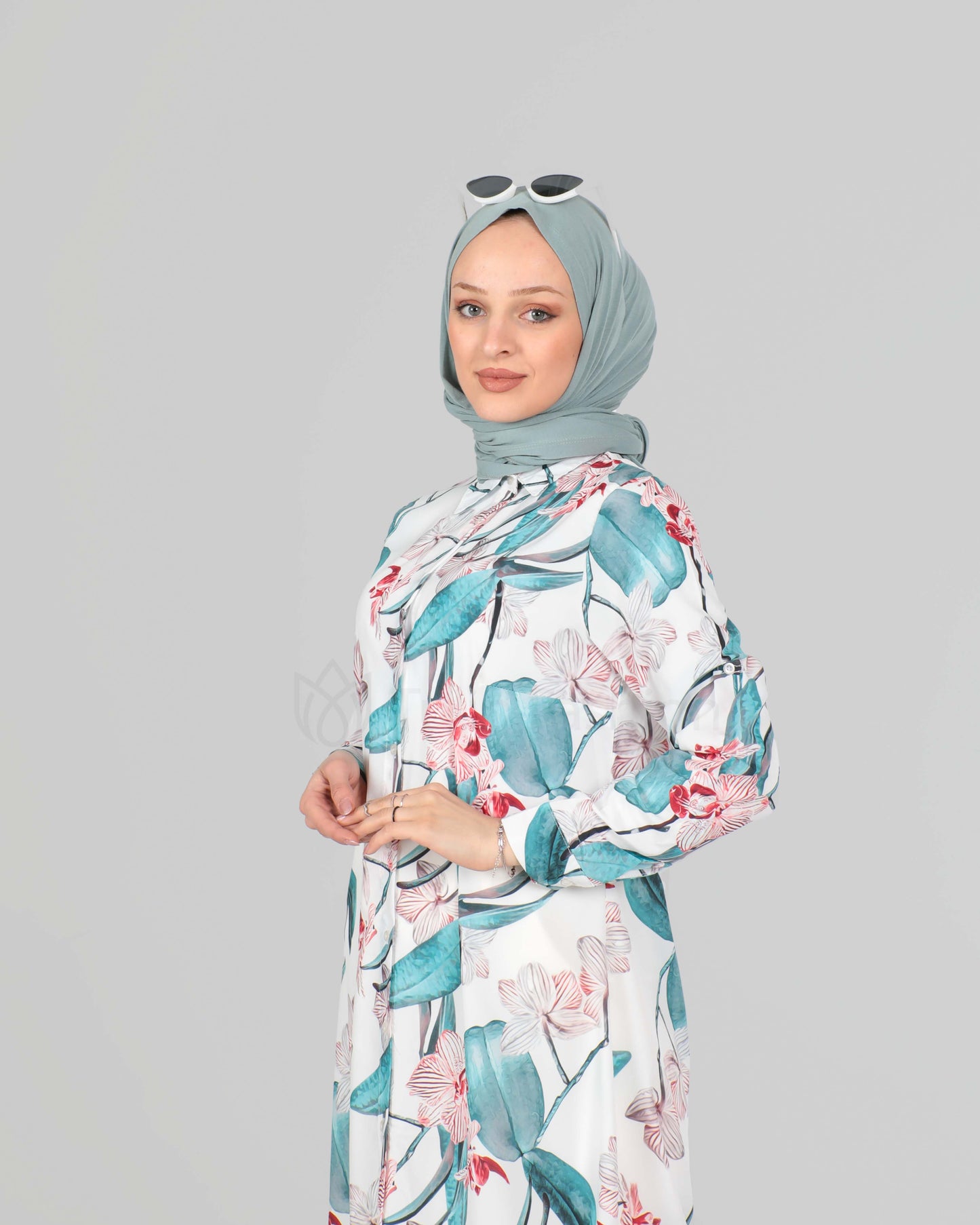 Shirt dress - Turkos