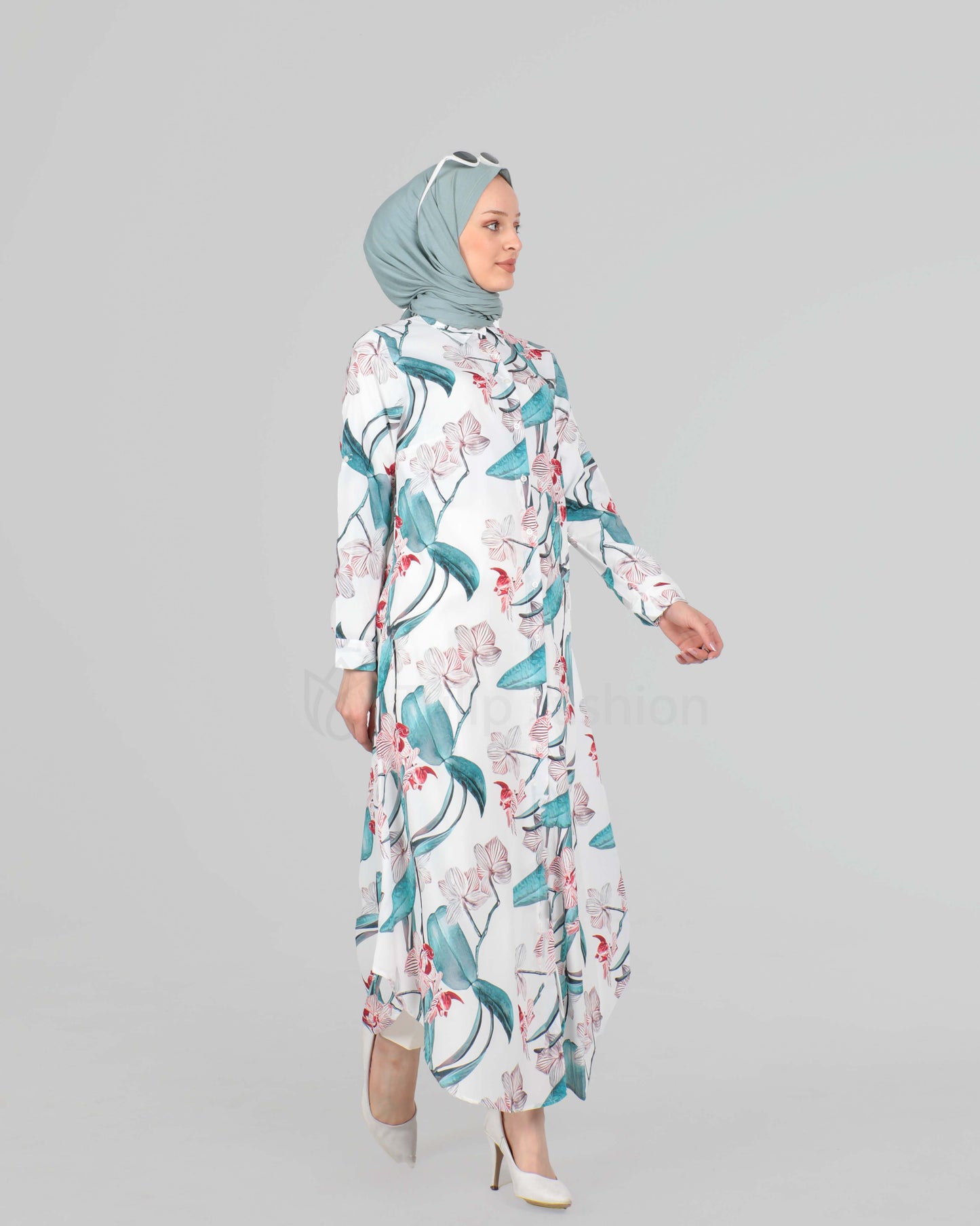 Shirt dress - Turkos
