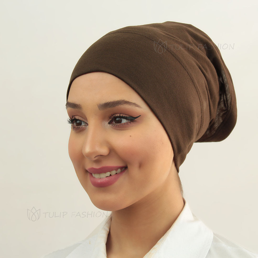 Cap - Jersey - Dark Brown