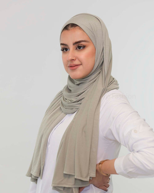 Premium Jersey Hijab - Sage Green